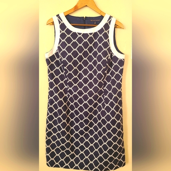Brooks Brothers Nautical Print Sleeveless Dress - Picture 1 of 7